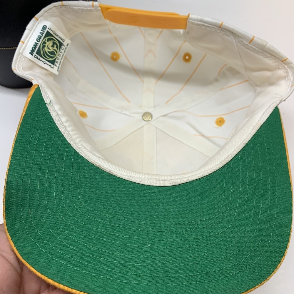 Vintage King Looey MGM Grand Las Vegas Hotel Snapback Cap Hat 1992 Embroidered - Picture 5 of 6